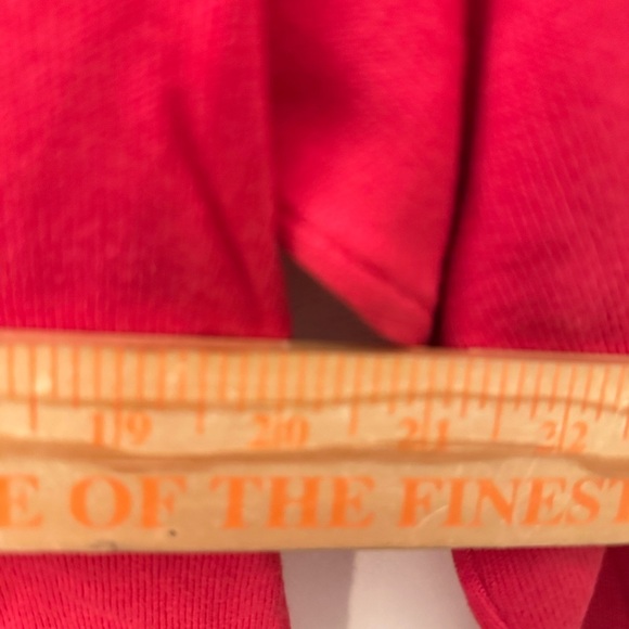 TALBOTS Woman RED PINK button cotton long sleeve career casual cardigan MP - Picture 9 of 13